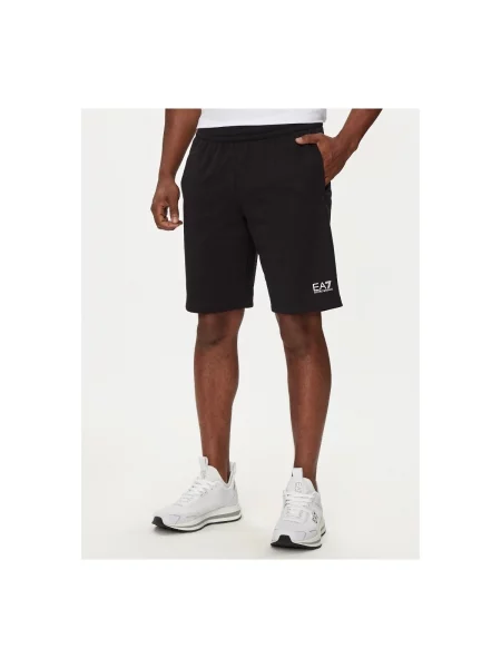 Šortky Emporio Armani Ea7 čierna