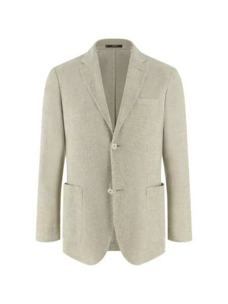 Sacou Boggi Milano cu un singur rând de nasturi verde