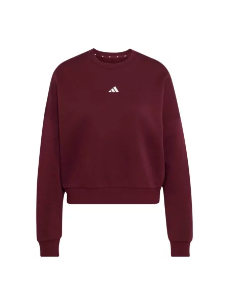 ADIDAS SPORTSWEAR Hanorac sport Essentials roșu bordeaux alb
