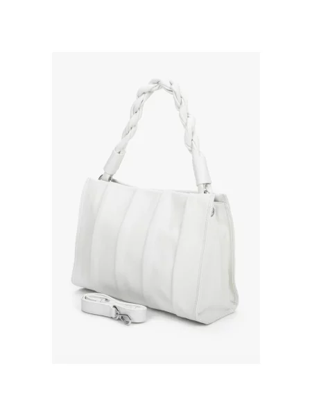Сумка шкіряна Estro біла