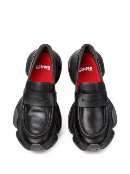 Pantofi loafer Camper din piele negru