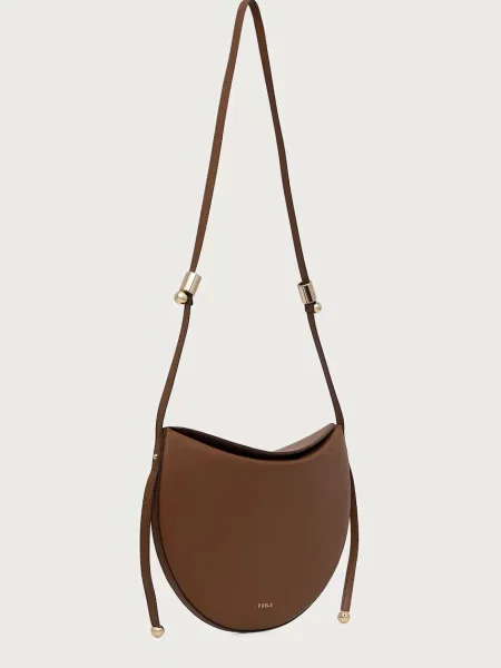 Кожаная сумка через плечо Furla