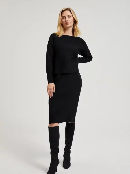 Sweter Marisse czarny