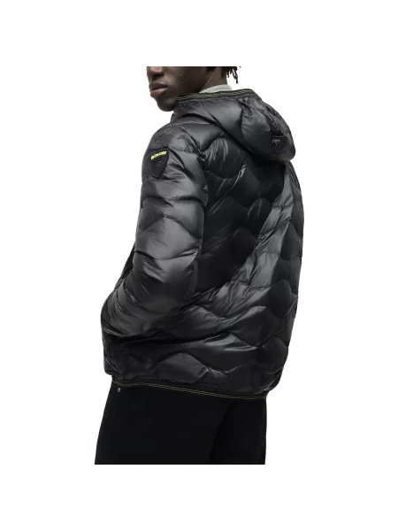 Pánska páperová bunda Blauer USA Wave black čierna
