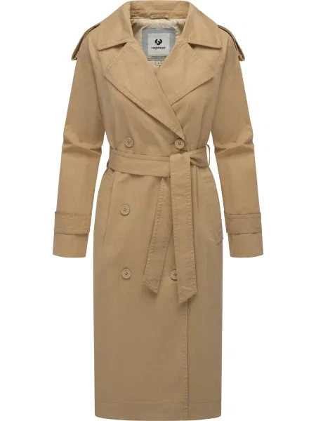 Ragwear Palton de primăvară-toamnă Longtrench' bej