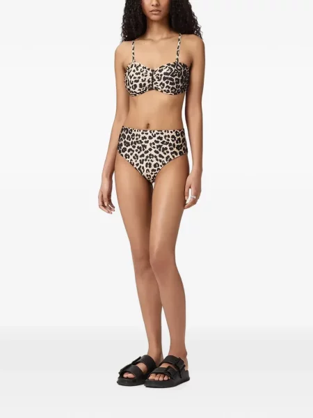 Bikini Allsaints cu imagine cu model leopard