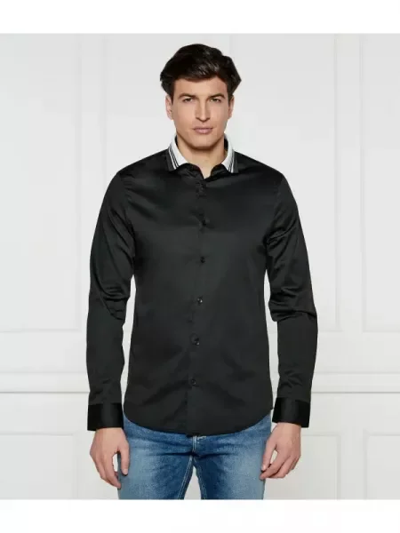 Armani Exchange Cămașă negru