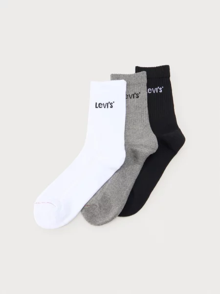 LEVI'S ® Κάλτσες ORANGE TAB γκρι μελανζέ / μαύρο λευκό