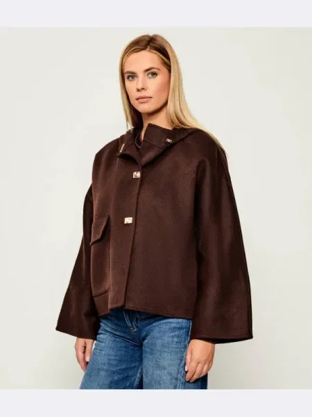 Ba&sh De lână geacă KOVE maro