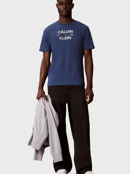 Футболка Calvin Klein Jeans синяя
