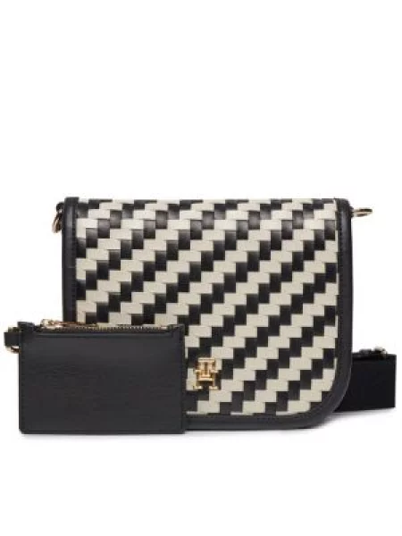 Pisemska torbica Tommy Hilfiger črna