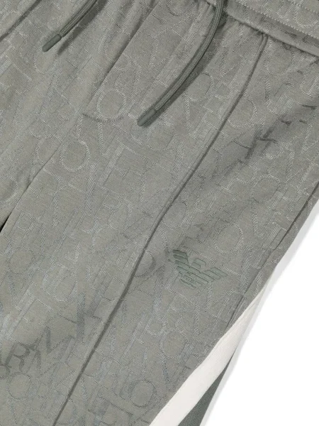 Szorty dziecięce Emporio Armani zielone
