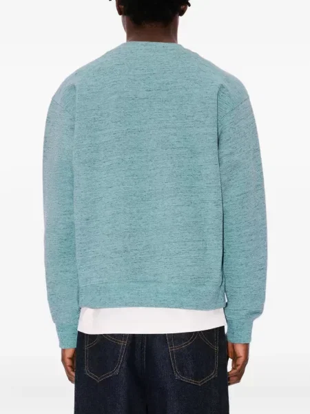 Hanorac Kenzo cu broderie albastru