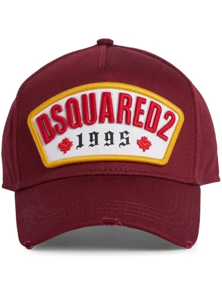 Шапка с козирки Dsquared2 с автограф