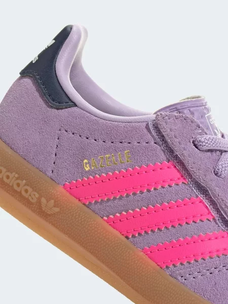 Adidas Originals Дитячі замшеві кросівки GAZELLE INDOOR