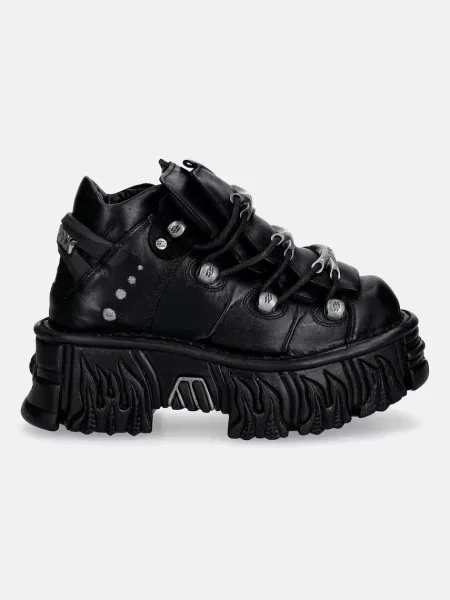 Шкіряні кросівки New Rock ITALI NEGRO NOMADA NEGRO