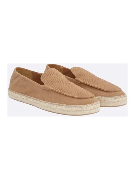 Espadryle Boss zamszowe beżowe