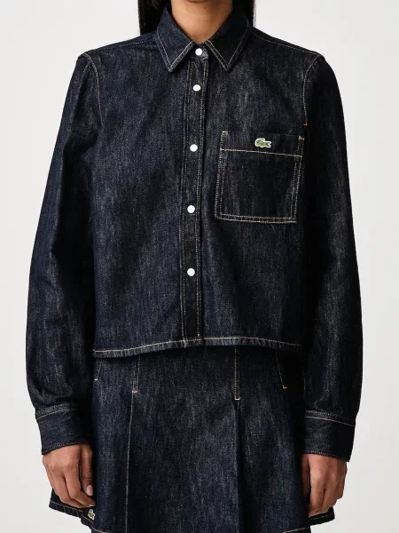 Джинсовая рубашка Lacoste