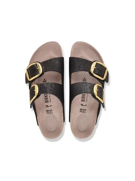 Pantofi Birkenstock cu cataramă negru