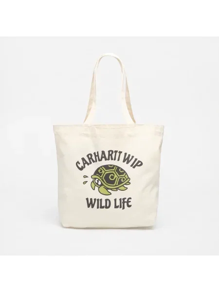 Torba Carhartt WIP Canvas Graphic Tote Wild Life Print/ Natural Universal