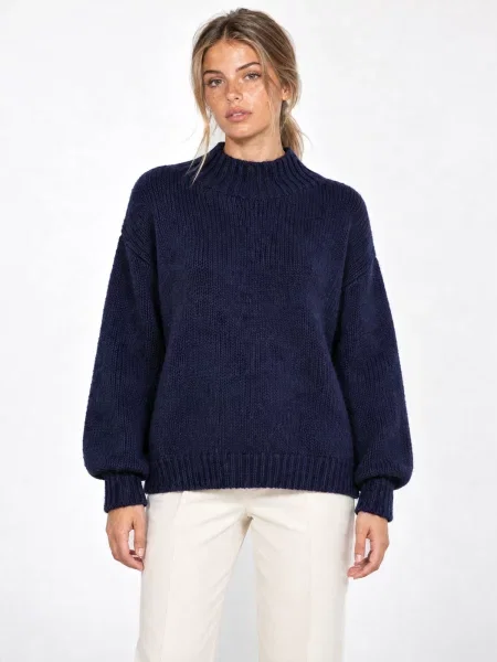 MixRay Pulover Pullover mornarsko plava