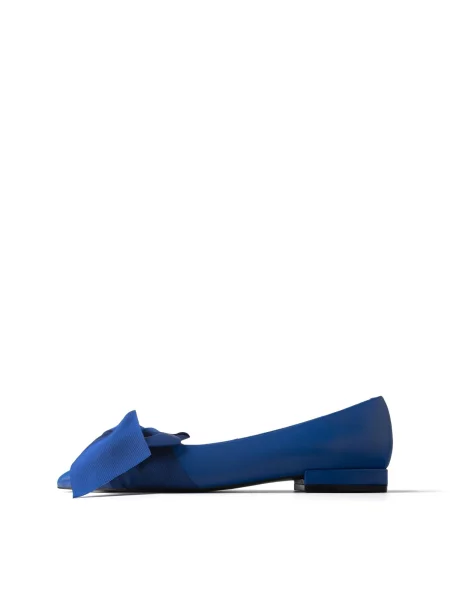 HANDMADE SHOES Balerini QUEEN OF THE NIGHT' albastru