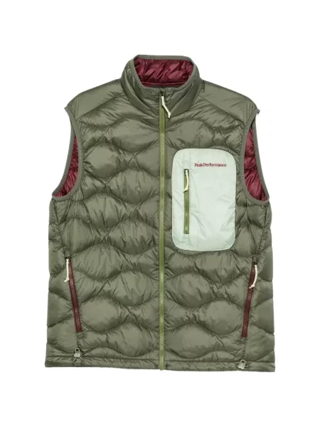 Matlasat vestă Peak Performance verde