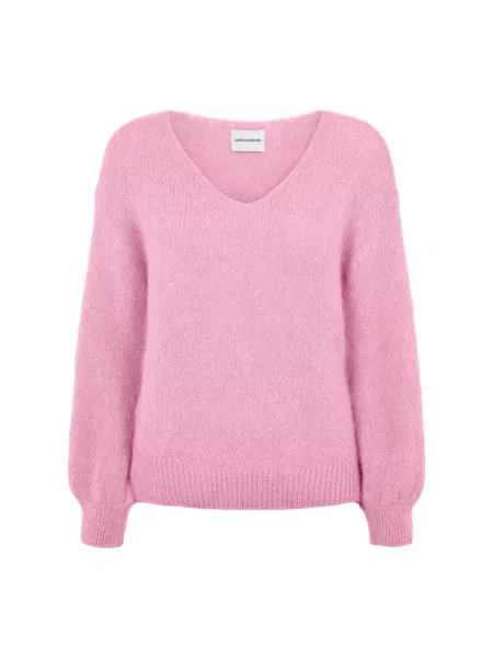 Sweter American Dreams z alpaki różowy