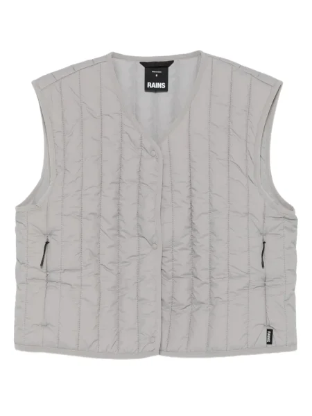 Pikowana kamizelka pikowana Rains szara
