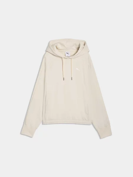 Худі PUMA Her Oversized Hoodie комбінований верх білий