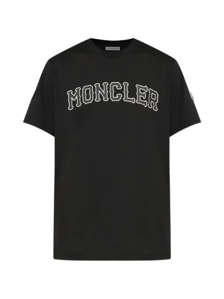 Tricou Moncler cu imagine negru