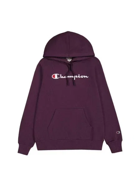 Bluza Z Dużym Logo fioletowa