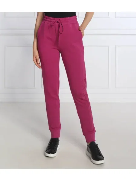 TWINSET Jogger nadrág lila