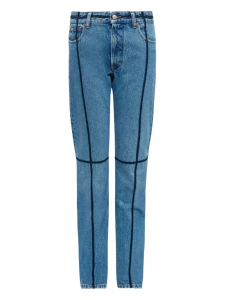 Blugi Mm6 Maison Margiela albastru