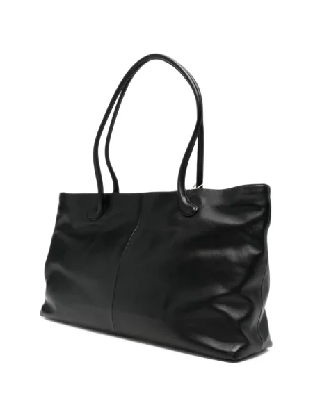 Geantă shopper Low Classic din piele clasică negru