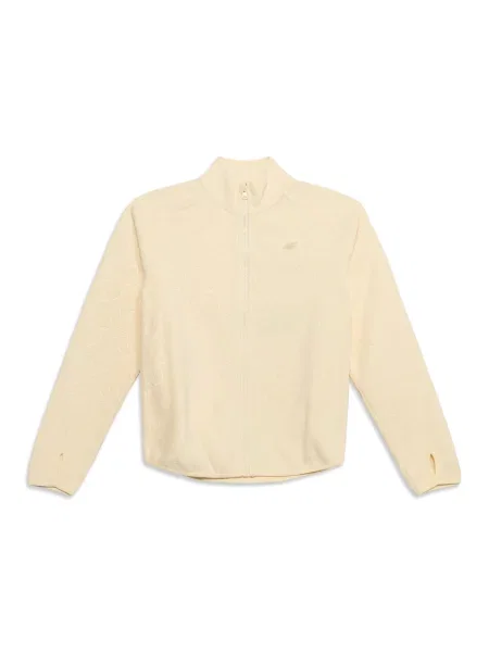 4F Junior Jachetă fleece funcțională crem