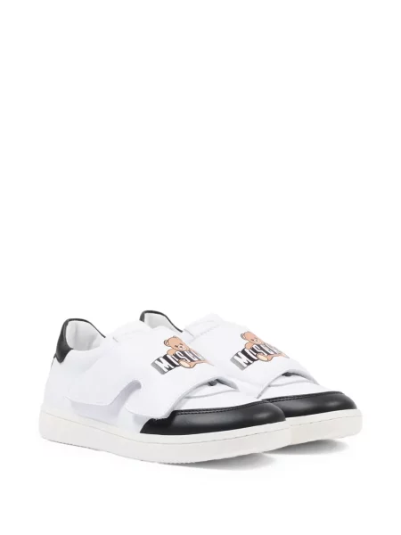 Sneakersy dziecięce Moschino białe