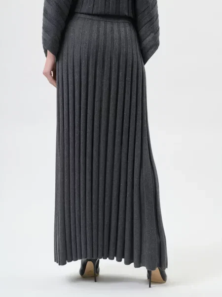 Юбка Panicale Cashmere серая