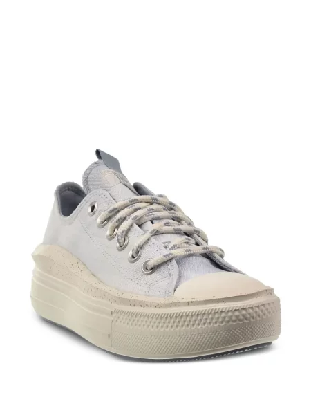 Kožené retro tenisky Converse Chuck Taylor All Star s výšivkou černé