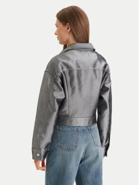 Calvin Klein Farmer kabát ezüst