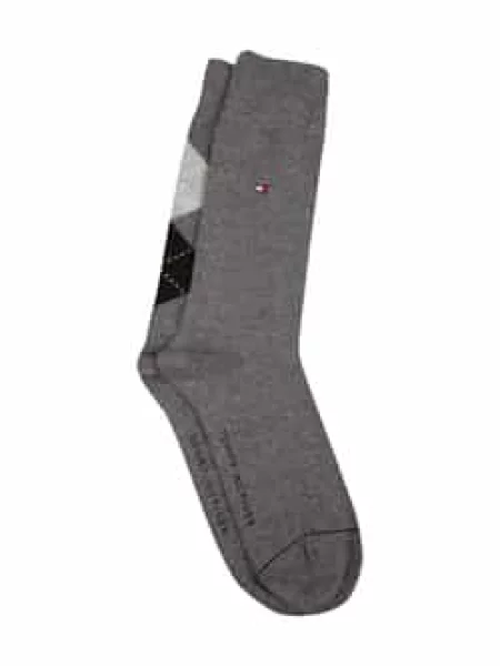 Skarpety w zestawie 2 szt. Tommy Hilfiger szare