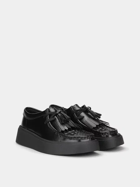 Кожаные ботинки Clarks черные