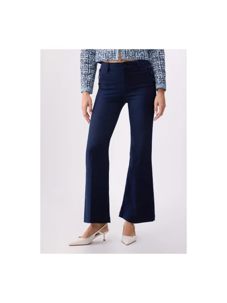 Pantaloni Liu Jo albastru