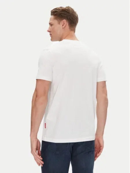 JOOP! Jeans Marškinėliai Modern Fit balta