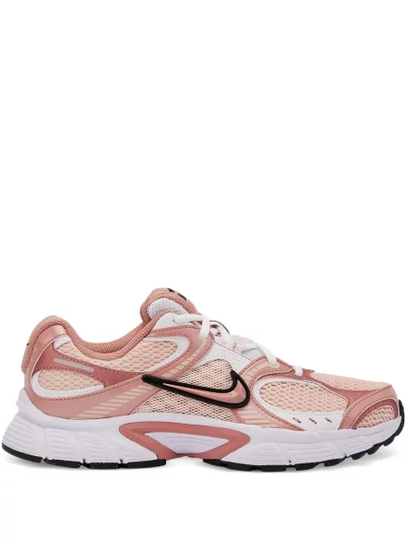 Šněrovací krajkové tenisky Nike Air Force 1 bez kostic bílé