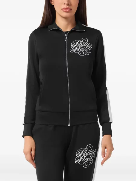 Geacă Philipp Plein cu dungi negru