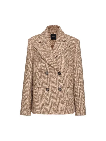 Marynarka Pinko casual brązowa