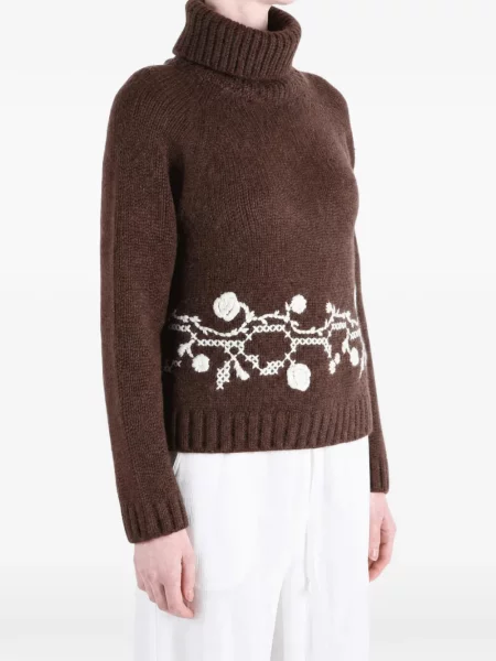 Alpaka garbó Moncler barna