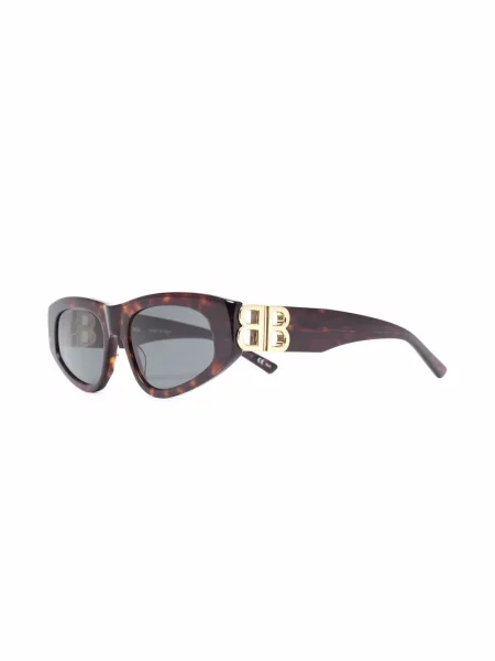 Saulės akiniai Balenciaga Eyewear ruda