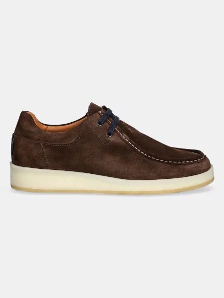 Semišové poltopánky PS Paul Smith Wyld hnedá